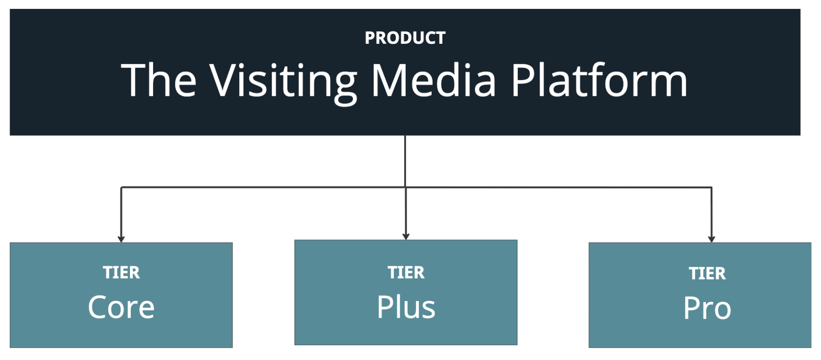 Visiting Media Platform Tiers, Core Plus and Pro